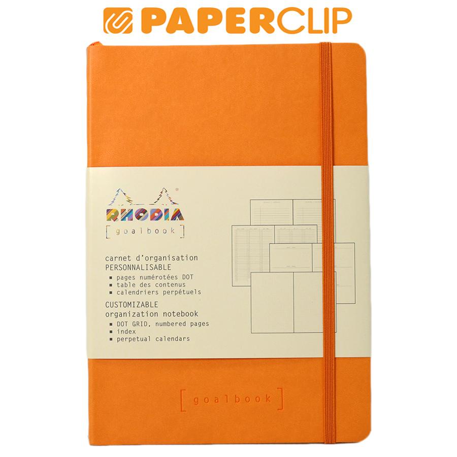 

NOTEBOOK RHODIA GOALBOOK 117755C IVO.A5 ORANGE