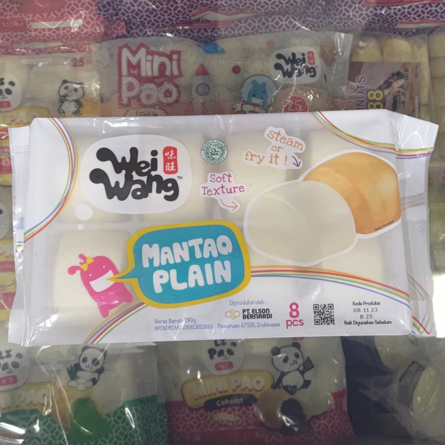 

WeiWang mantao plain isi 8