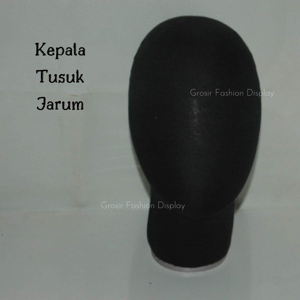 Patung Manekin Kepala Tusuk Jarum Patung Kepala Tusuk Jarum Full Foam Display Topi Bando (BH)