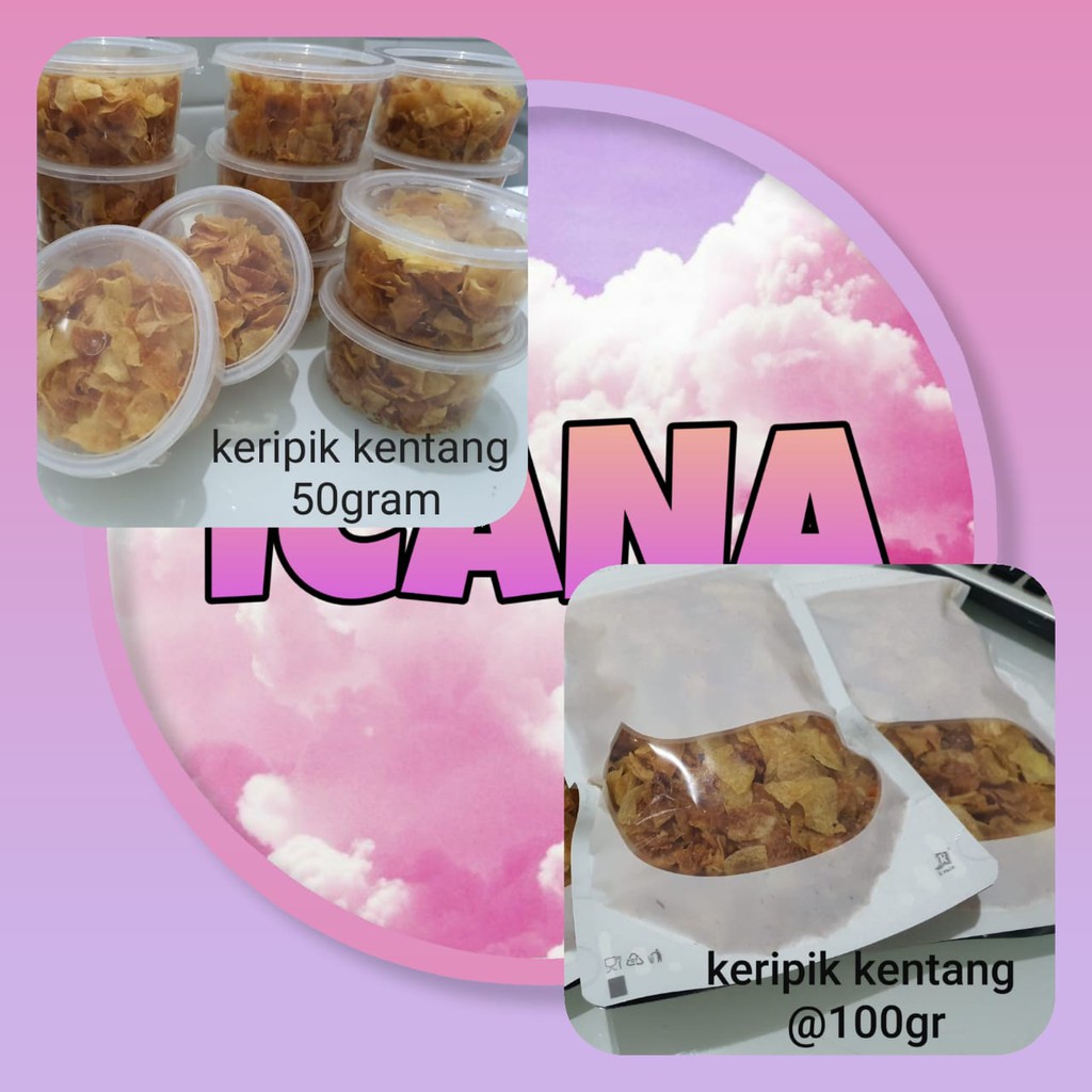 

KERIPIK KENTANG (50 gr dan 100 gr)