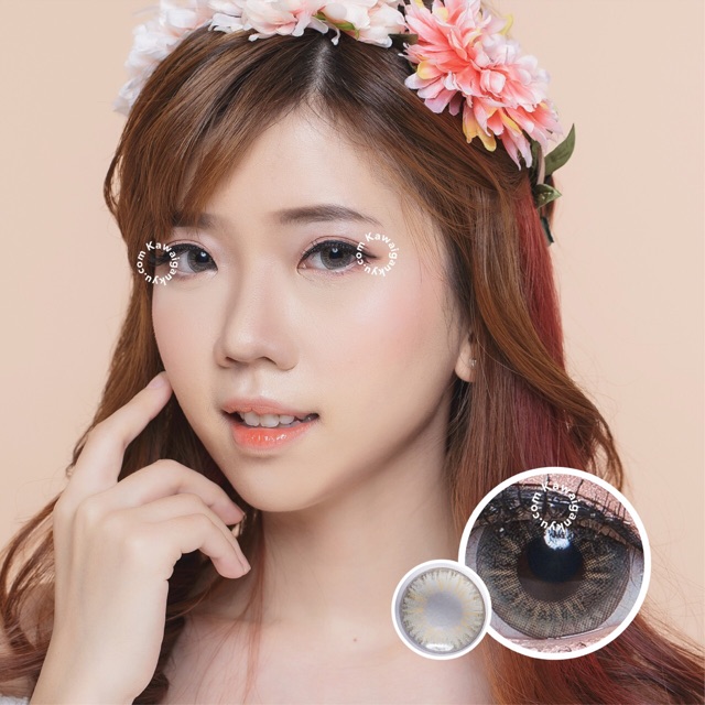 KawaiGankyu softlens - Princess ellena hazel (1botol)