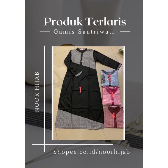 Gamis Katun Santriwati Size M