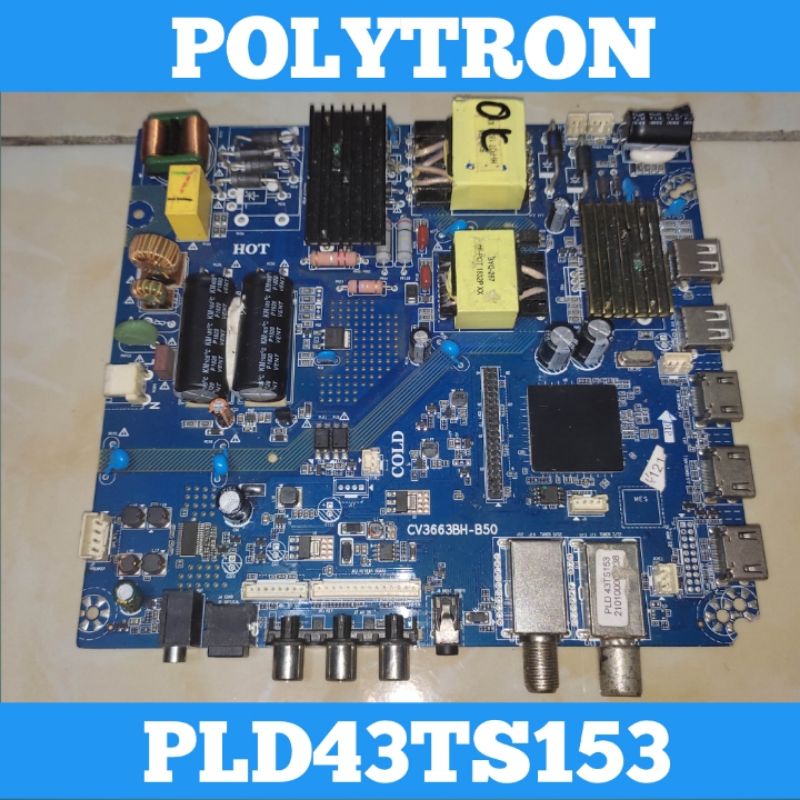 Mainboard TV LED POLYTRON PLD43TS153 Mainboard POLYTRON PLD43TS153 Mainboard TV POLYTRON PLD43TS153 