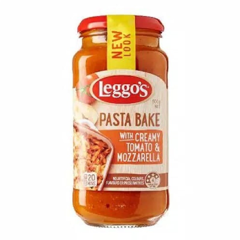 Leggo's Pasta Bake with Creamy Tomato &amp; Mozzarella 500 Gram