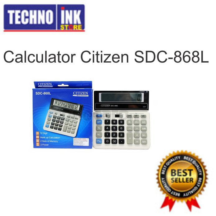 

kalkulator citizen SDC 868-L