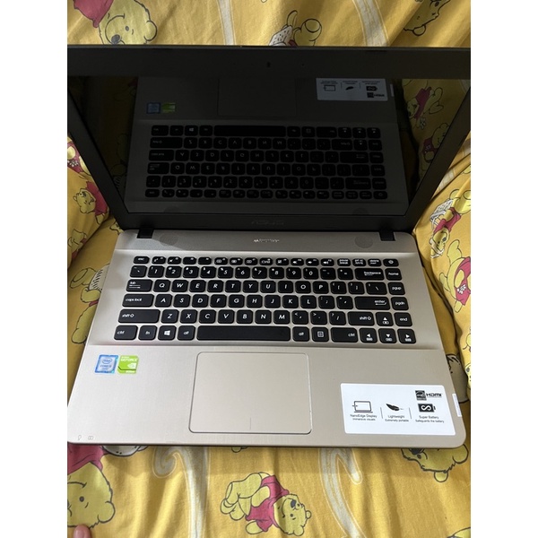 Laptop Asus X441U X441UB Core i3-7020U - Nvidia Geforce