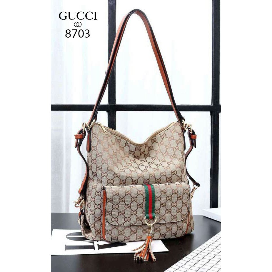 Tas wanita Gucci HOBO Shoulder in Baskpack  M9127