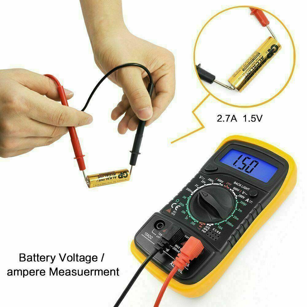 Preva Multimeter Digital Multimeter Rangkaian Arus Baru XL830L Ammeter