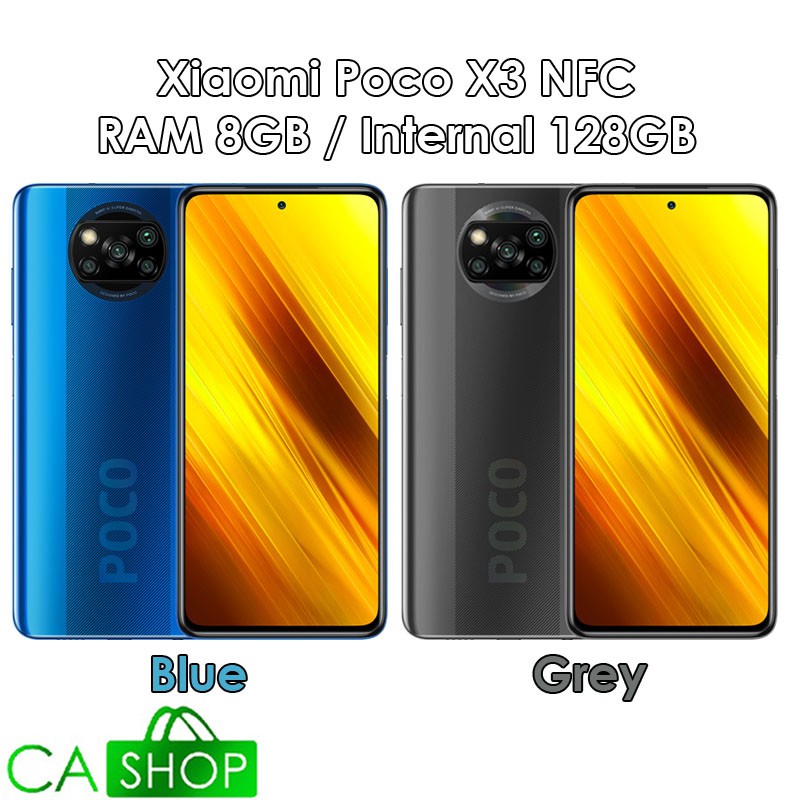 Xiaomi Poco X3 NFC - 8GB 128GB (8/128) - Baru Original Garansi Resmi