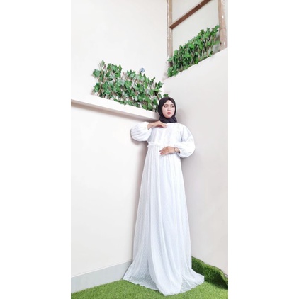 Gamis tile bisa REQUEST Ukuran JUMBO Gamis brukat Gamis Farasya Gamis Brokat Gamis Busui