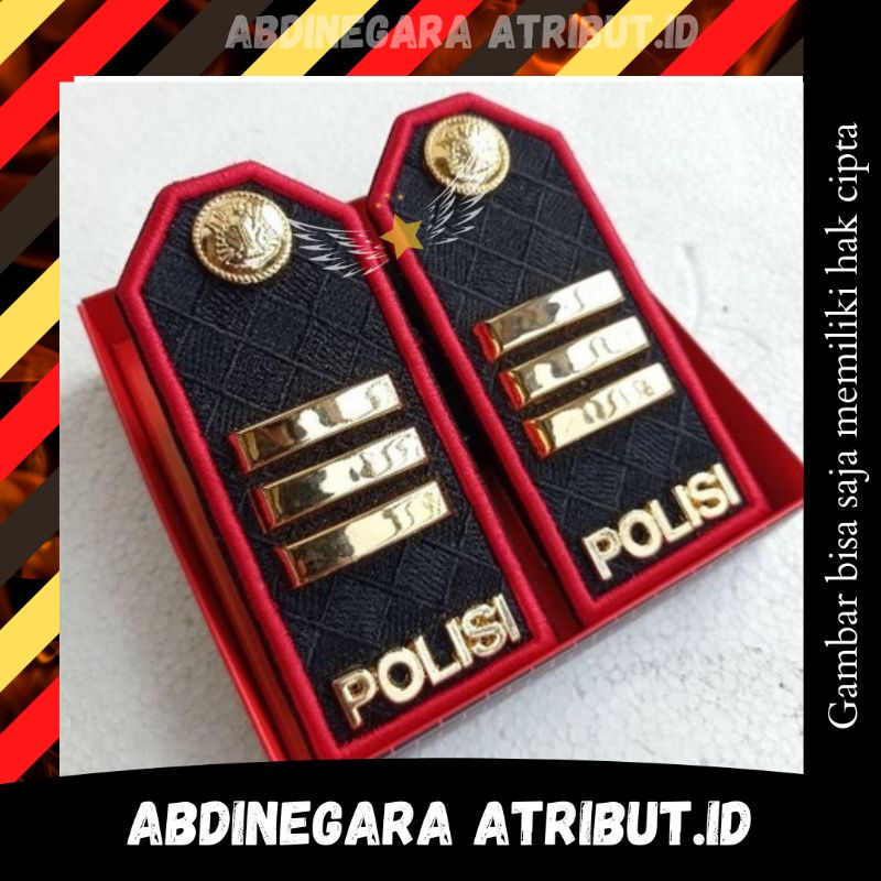 Jual Pangkat Pdu Akp Polisi Cod Perlengkapan Polri Shopee Indonesia