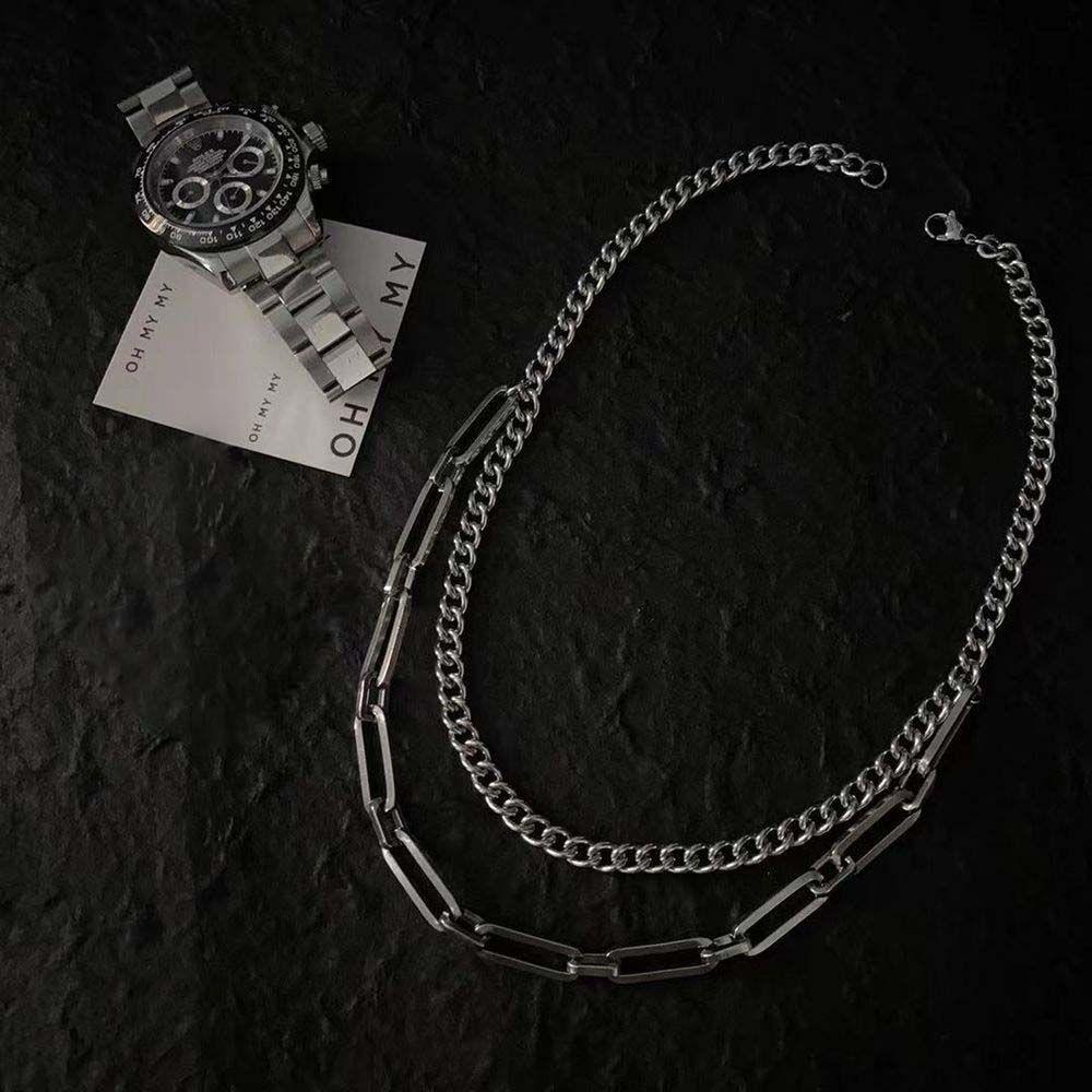 SKJK   Pria Kalung Retro Vintage Hiphop Kreatif Fashion Unisex Fashion Perhiasan