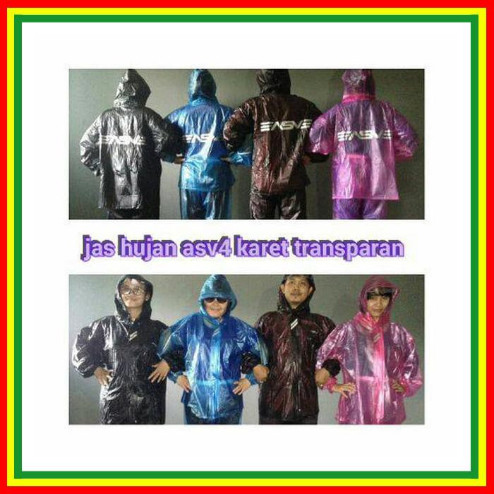 Jas Hujan Axio Europe Original Jas Hujan Axio ~ Jas Hujan Asv Karet Tipe 4 Transparan Original