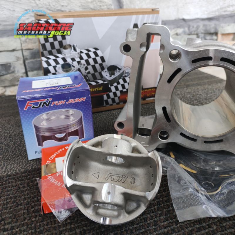 blok 65mm ceramic 195cc nmax/aerox/r15v3/wr155 xtr not brt/moto1/kawahara/tdr/usr