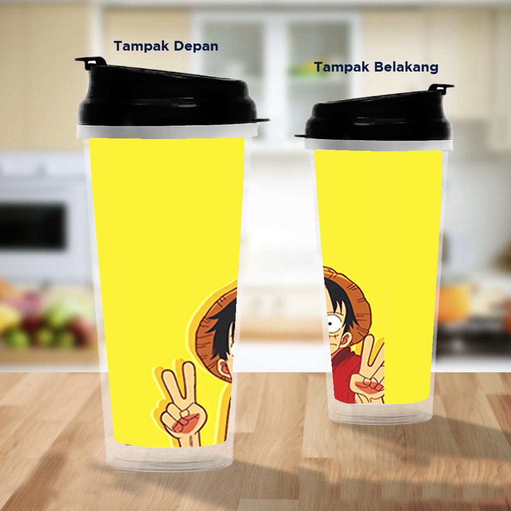 Pusat Mode Tumbler/Tempat Minum Design Luffy V