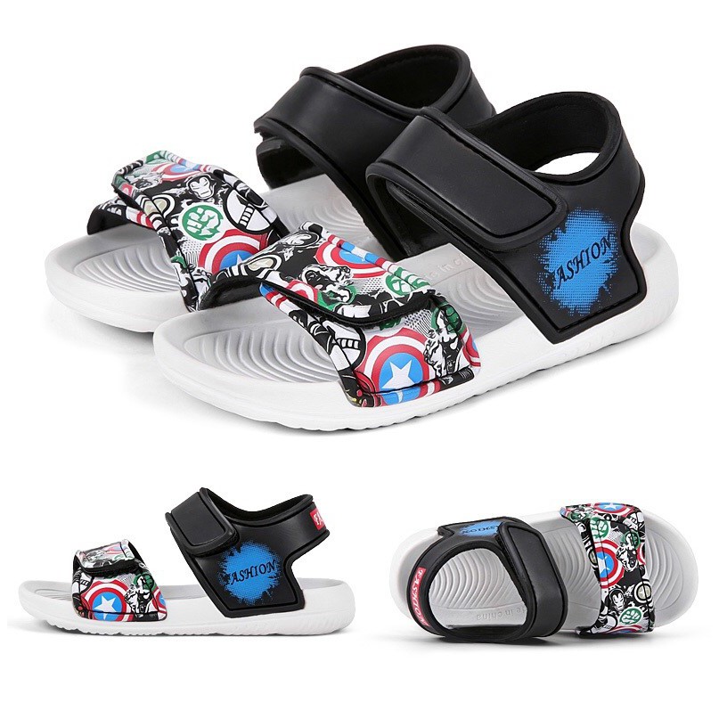 SEPATU SANDAL ANAK ANTI SLIP KARAKTER | SANDAL KIDS