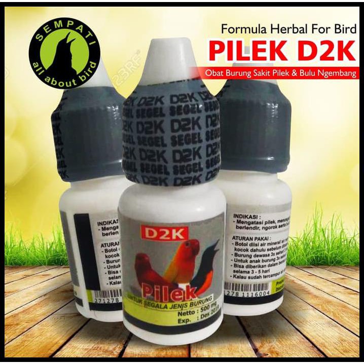 Sale Pilek D2K Obat Burung Sakit Pilek Hidung Berlendir Ngorok Bulu Ngemban