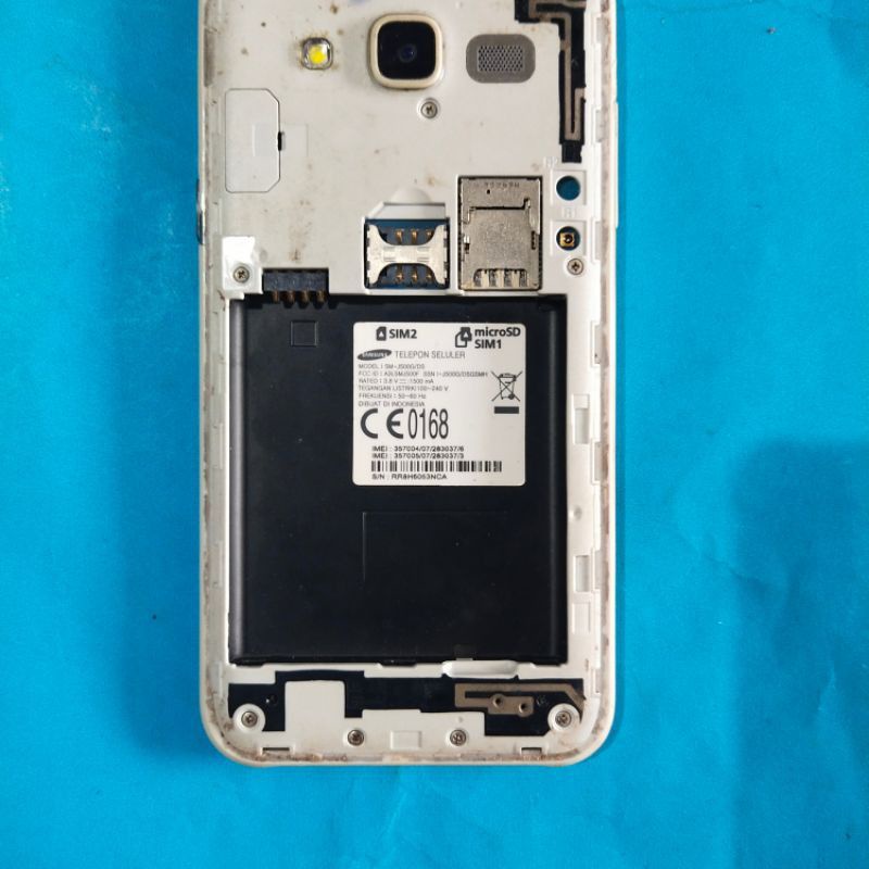 mesin samsung j5 j500g normal