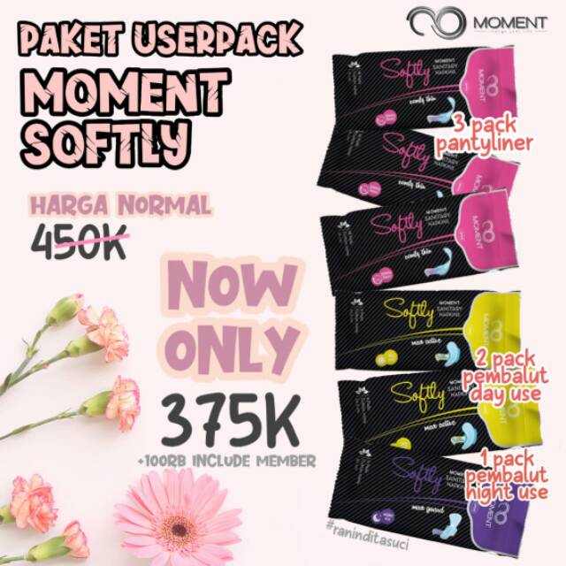 MOMENT SOFTLY (PEMBALUT HERBAL)