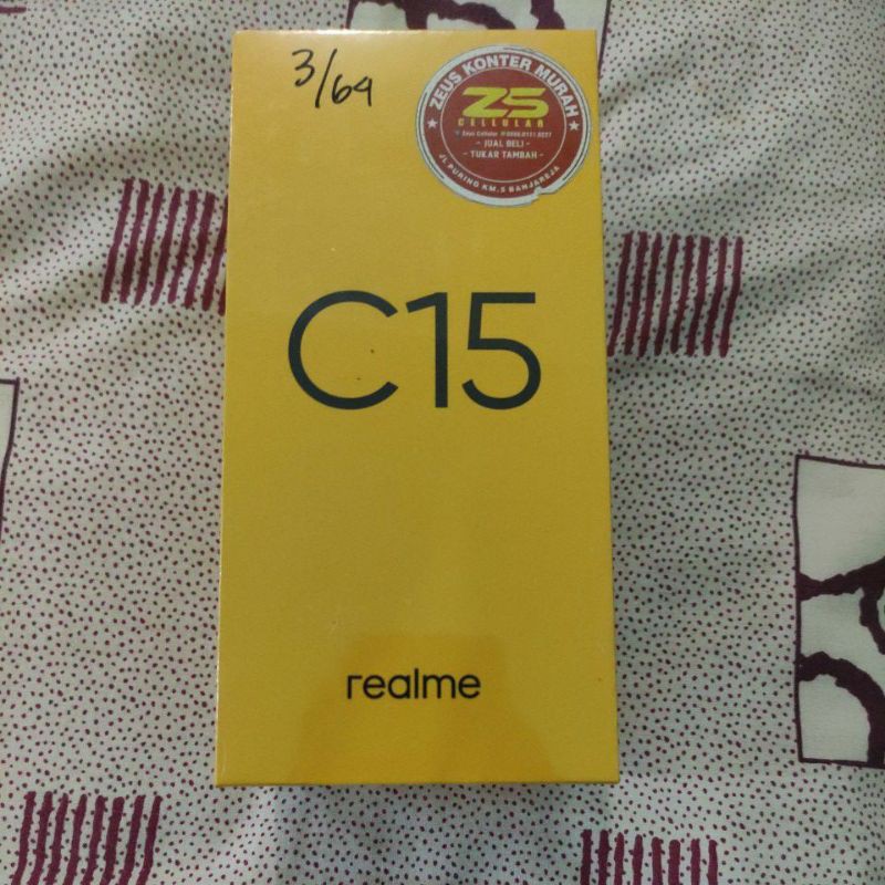 realme c15 3/64 gb