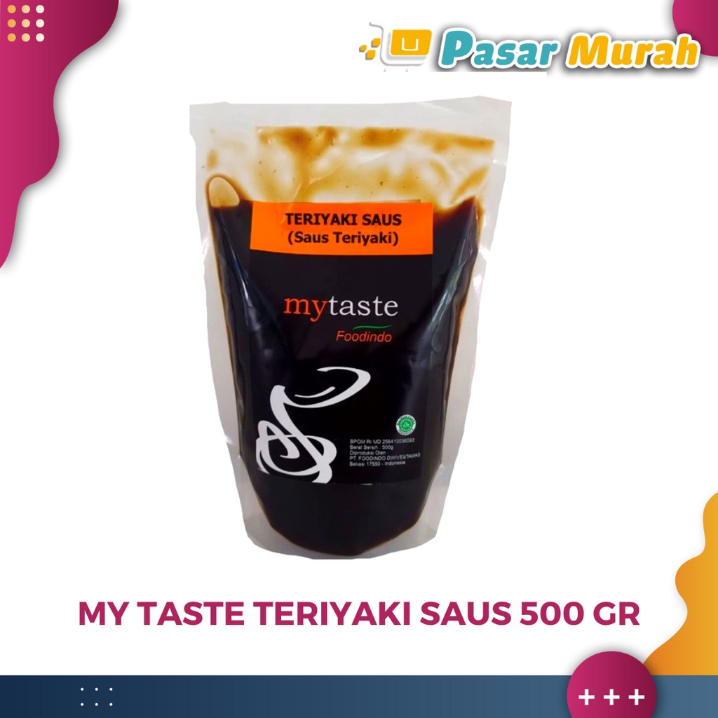 

Distributor My Taste Saus Teriyaki 500 Gram