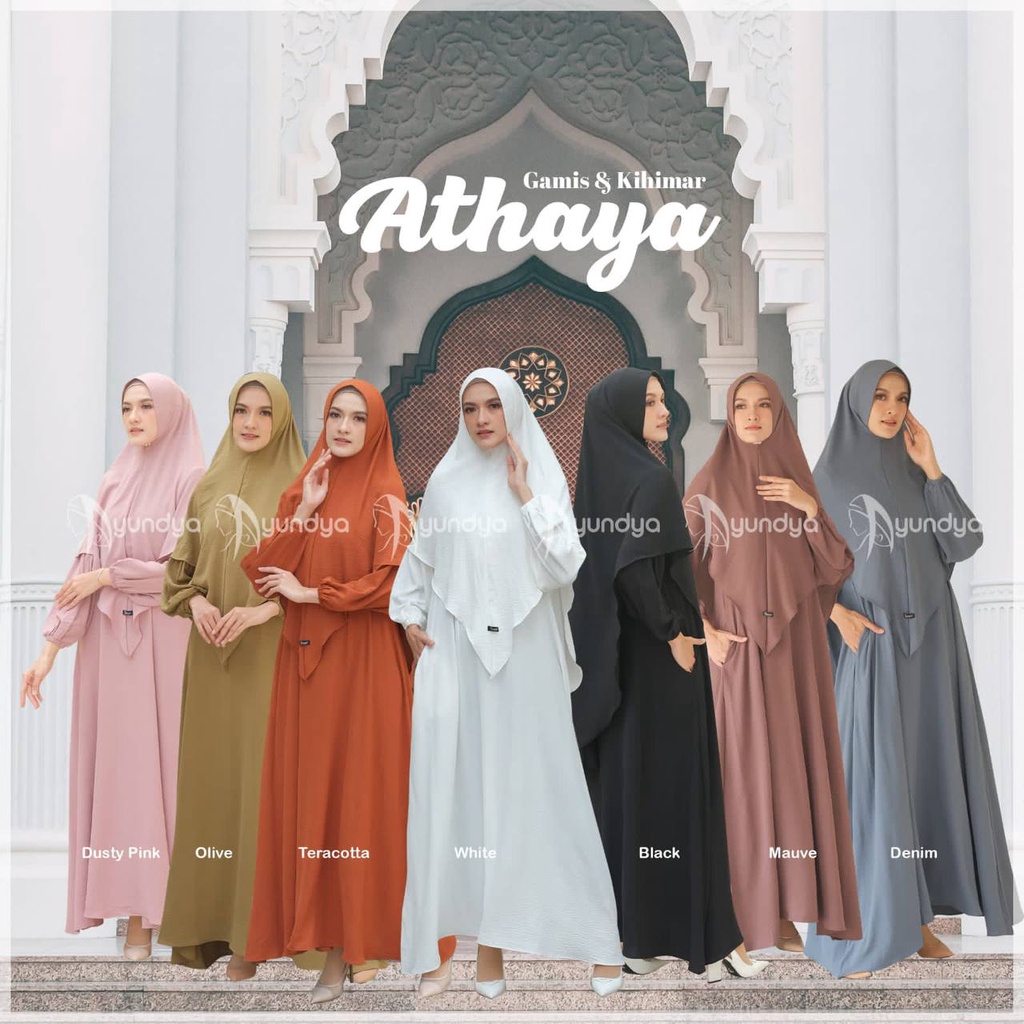 Gamis Dewasa Athaya Set By Ayundya