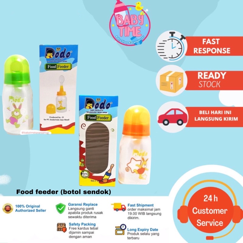 FOOD FEEDER / BOTOL SENDOK / SENDOK MPASI DODO