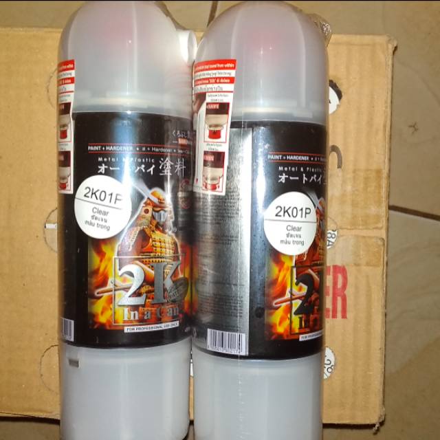 

PERNIS SUPER MENGKILAT, SAMURAI PAINT CLEAE 2K01