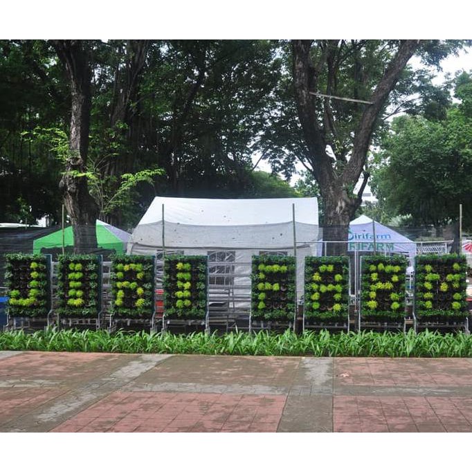 NEW PRODUCT JIRIFARM VERTIKAL GARDEN 42 POT UNTUK SUSUNAN HURUF TERLARIS