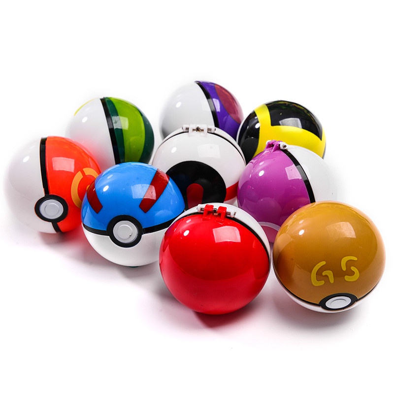 1pc Action Figure Pokemon Pokeball Bahan PVC Untuk Koleksi