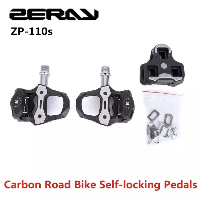 Pedal Sepeda ZERAY ZP-110 CARBON kompatible Cleat Look Keo 110S