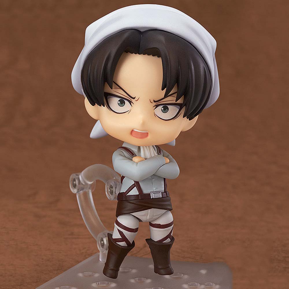 Sweetjohn Mainan Action Figure Levi Ackerman Attack On Titan Untuk Dekorasi Meja