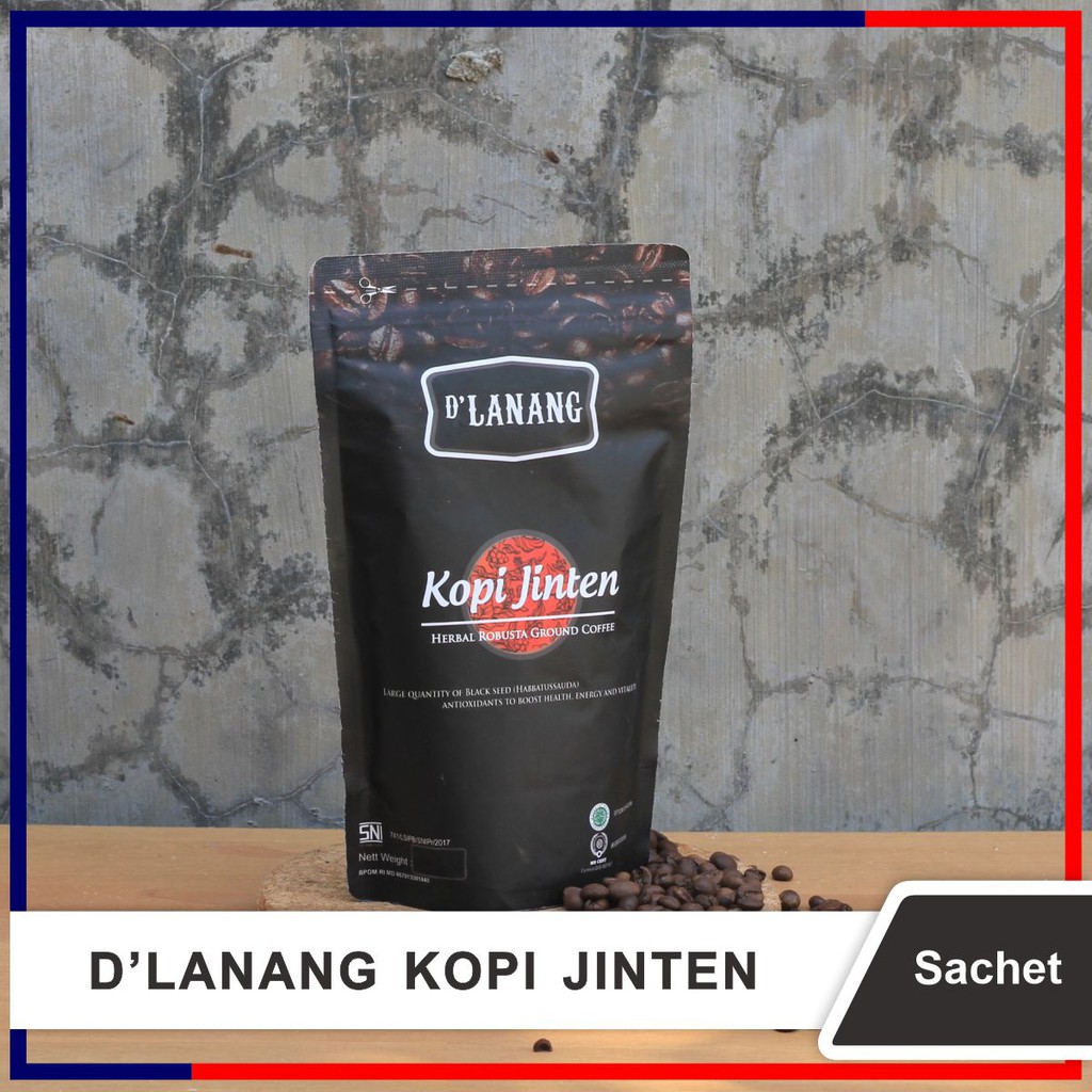 

Kopi Jinten 12x10 gr ( Sachet ) - Kopi Habbatussauda ( Herbal Robusta Ground Coffee ) D'lanang