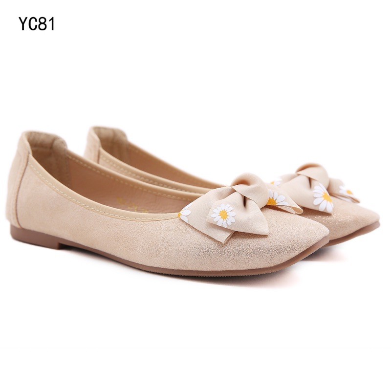 NICOLE SEPATU WANITA FLAT SHOES KELSEY YC81