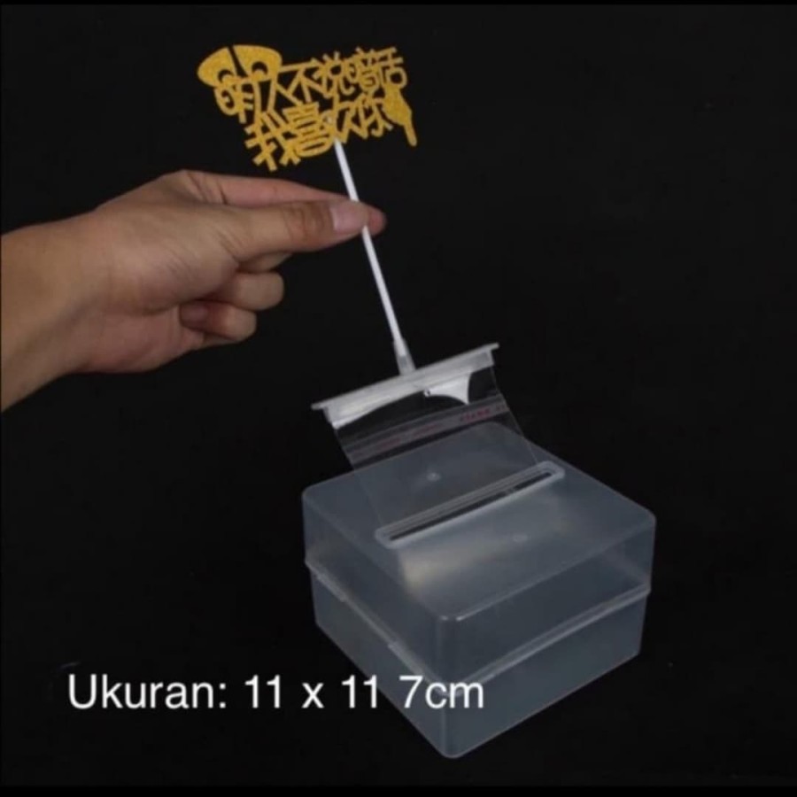 Cake Money Box Kue Ulang Tahun Isi Kotak Tarik Uang 1109
