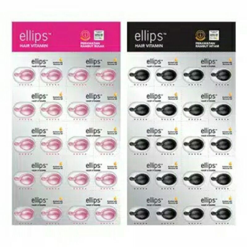 Ellips Vitamin Rambut Isi 20