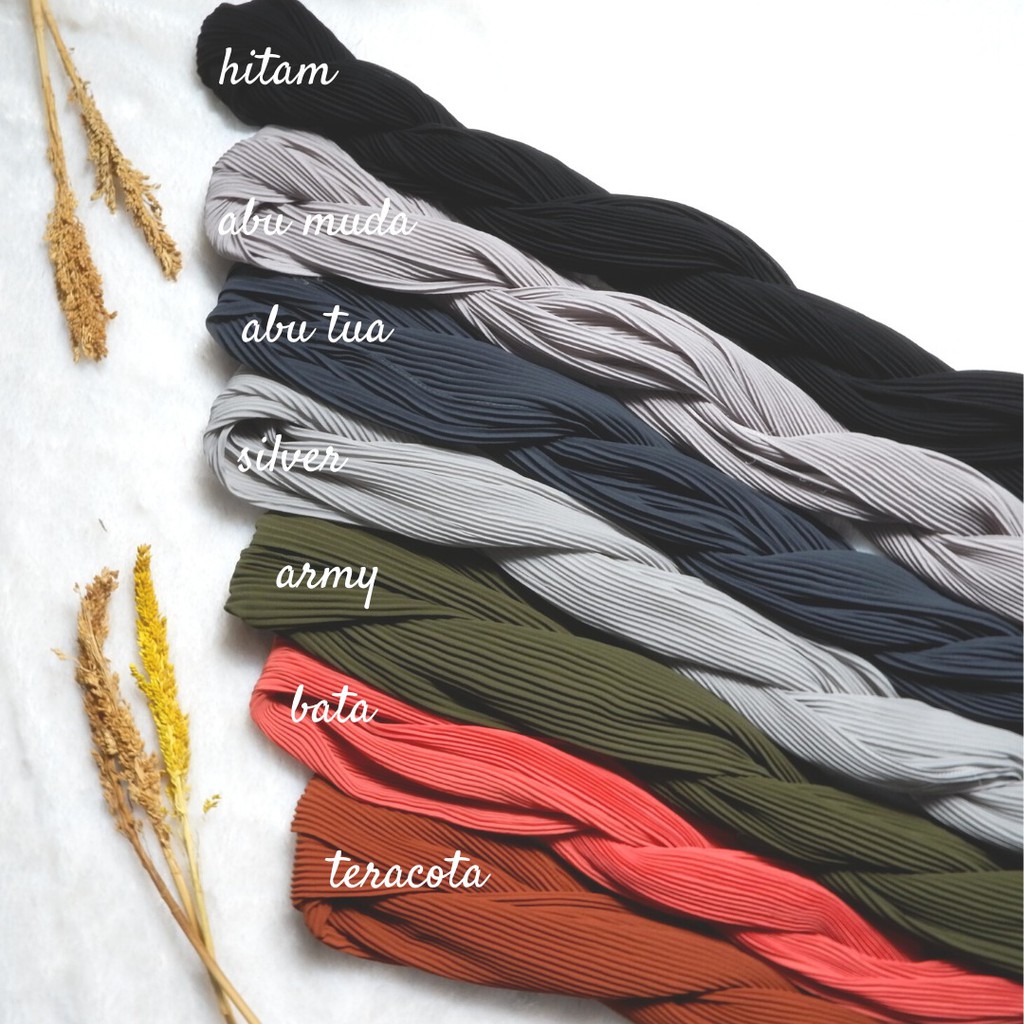 Pashmina PLisket Full Plisket Premium