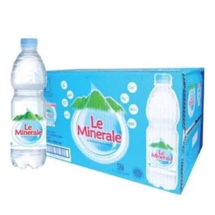 

leminerale 600 ml x 24 botol @ Dus