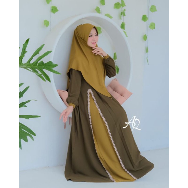 GAMIS  RAYYA SET JILBAB. GAMIS FREE HIJAB. GAMIS AR || RAYYA DRES || GAMIS BUSUI || GAMIS TERBARU