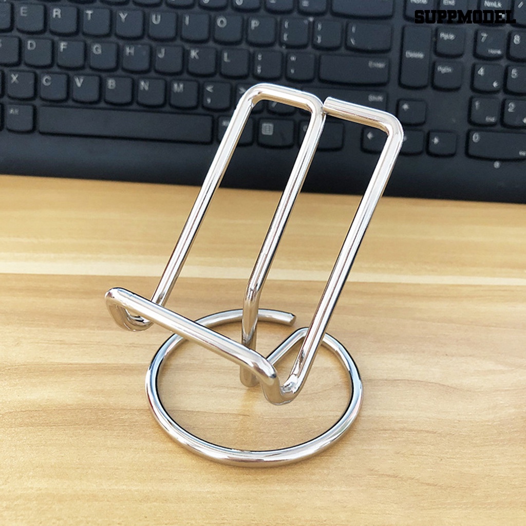Sdl Bracket Stand Holder Handphone / Tablet Portable Bahan Besi Anti slip