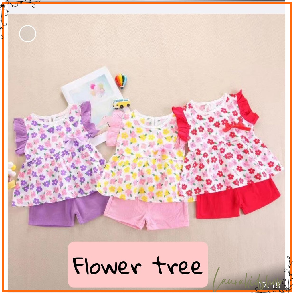 Setelan Import Megumi 1-3 tahun Laurakidshop