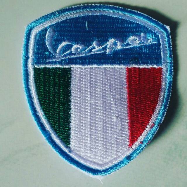 Emblem path vespa italy