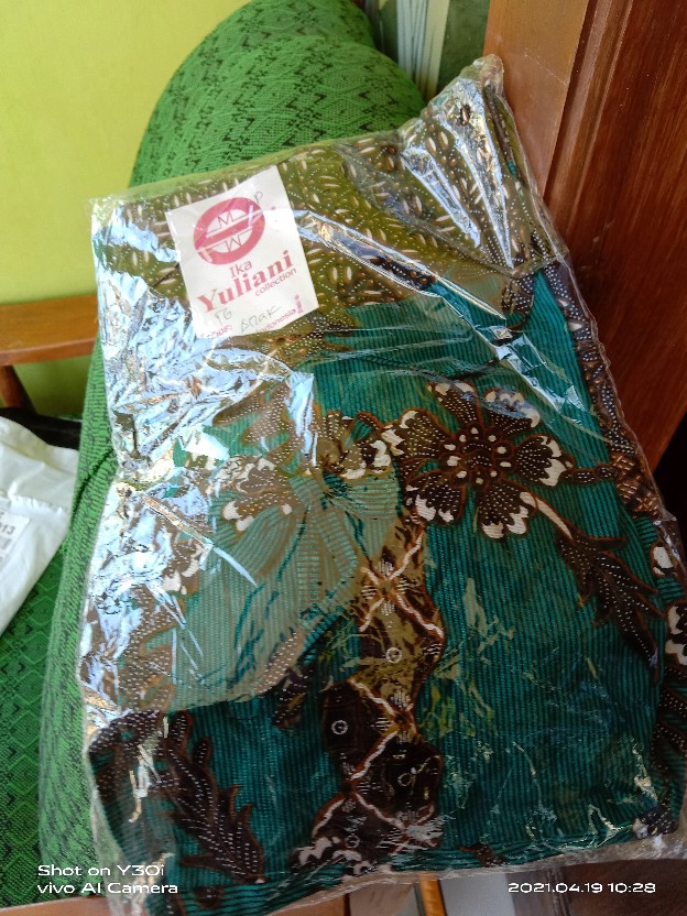 Couple Anak Dress Hem Batik