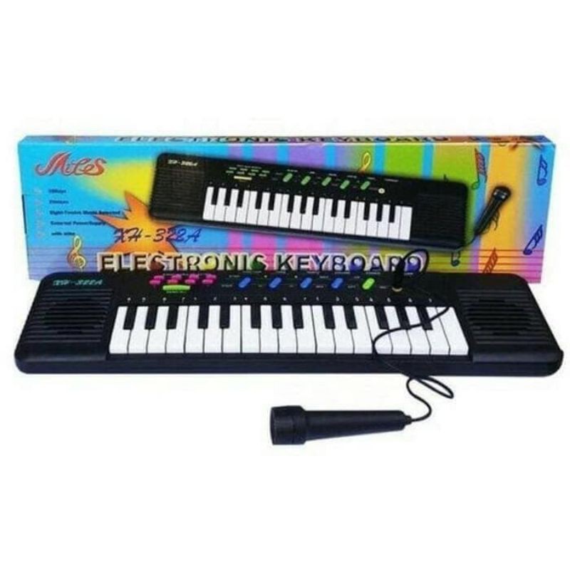 mainan anak ELEKTRONIC KEYBOARD ELEKTRONIK PIANO ANAK BALITA MAINAN MUSIK PLUS MIC