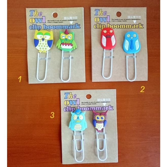 

Hadir Pembatas Buku / Bookmark Clip Unik & Keren! Terlaris