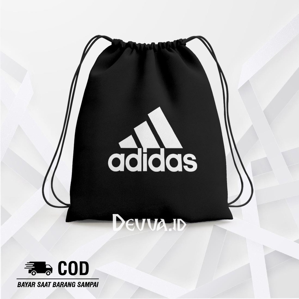 Tas Serut Adidas String Bag Bts Muat Banyak Barang Ukuran 36 X 31 Cm | Devva.Id