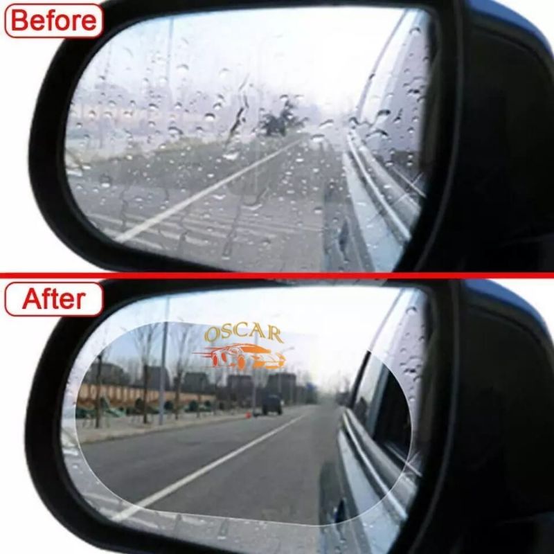 Anti FOG Kaca Spion Mobil 2 PCS Waterproof Car Protect/Anti Gores Anti Embun Air