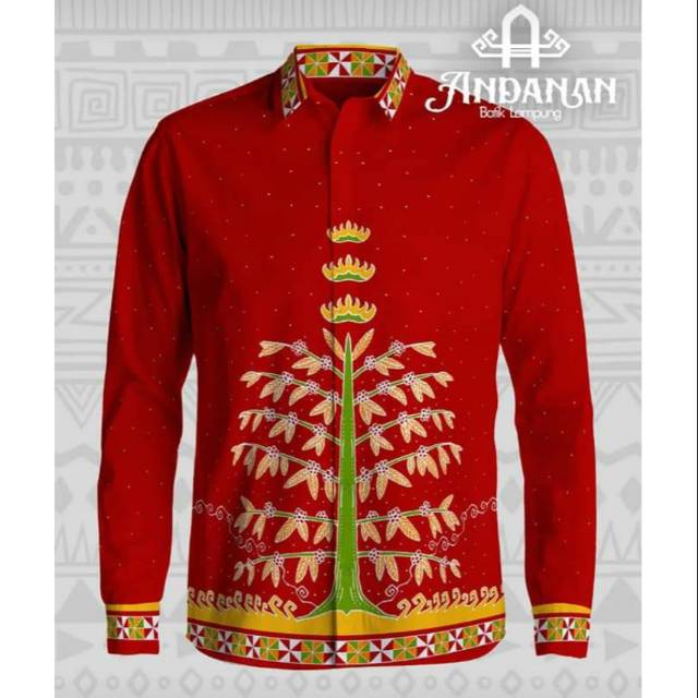 Batik lampung andanan (masih bahan 2,2*1,2m)