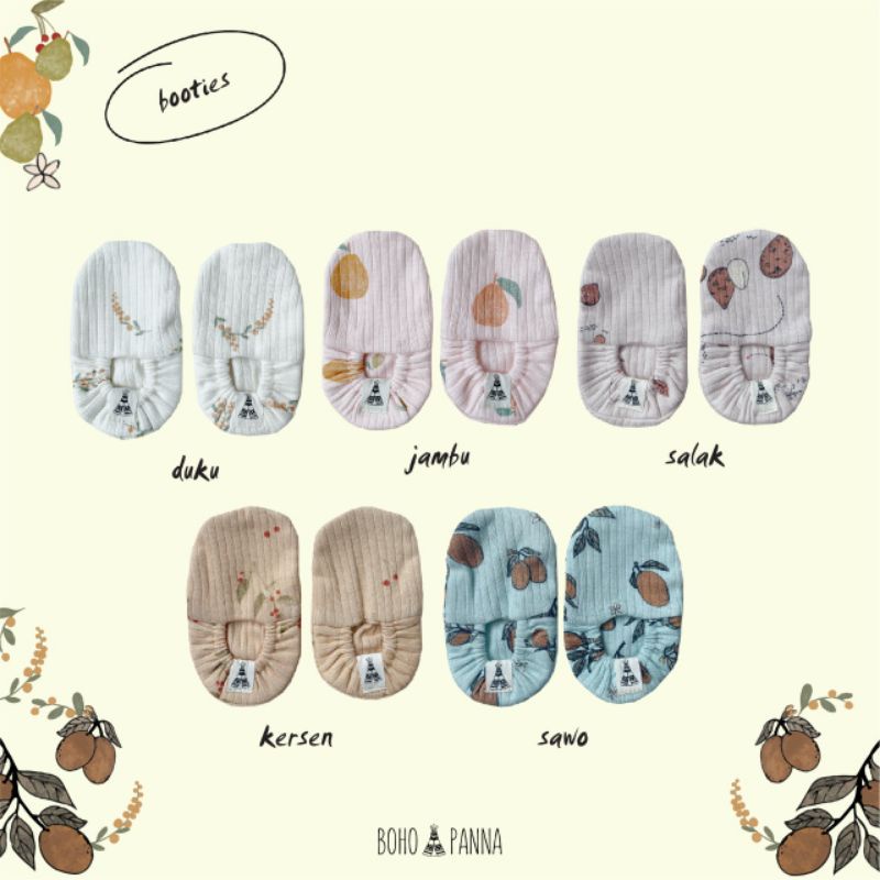 BOHOPANNA | BOHO BABY | BOHO PANNA Booties | Kaos Kaki | Bayi | Fashion Bayi