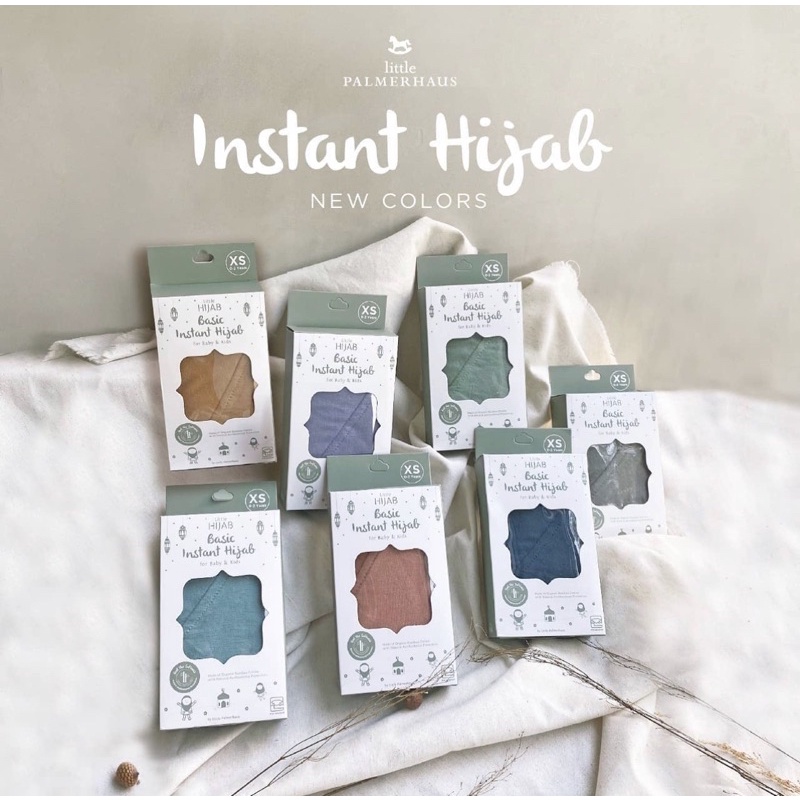 Little Palmerhaus INSTANT HIJAB ( Xs 0-2 Y) ( S 2-4 Y)- Hijab bayi Best Seller-6